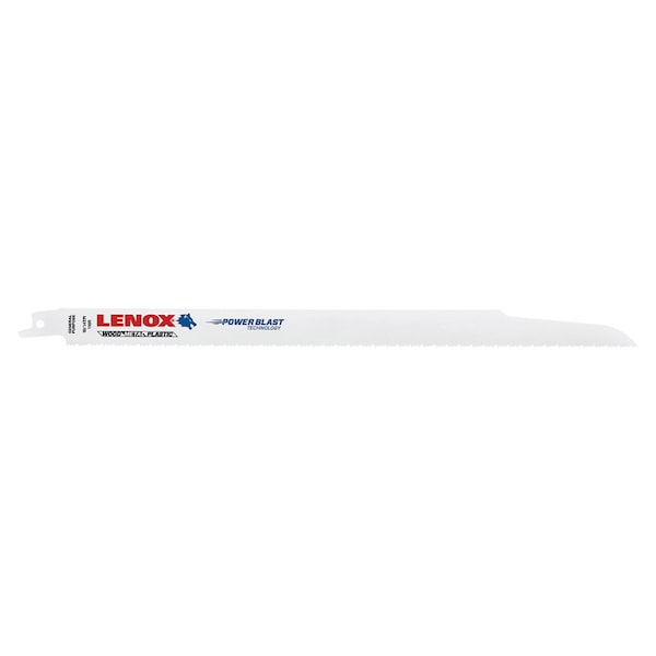 Lenox Lenox MULTIWOLF 12 in. Bi-Metal WAVE EDGE Reciprocating Saw Blade 10/14 TPI 25 pk 20491B110R - main